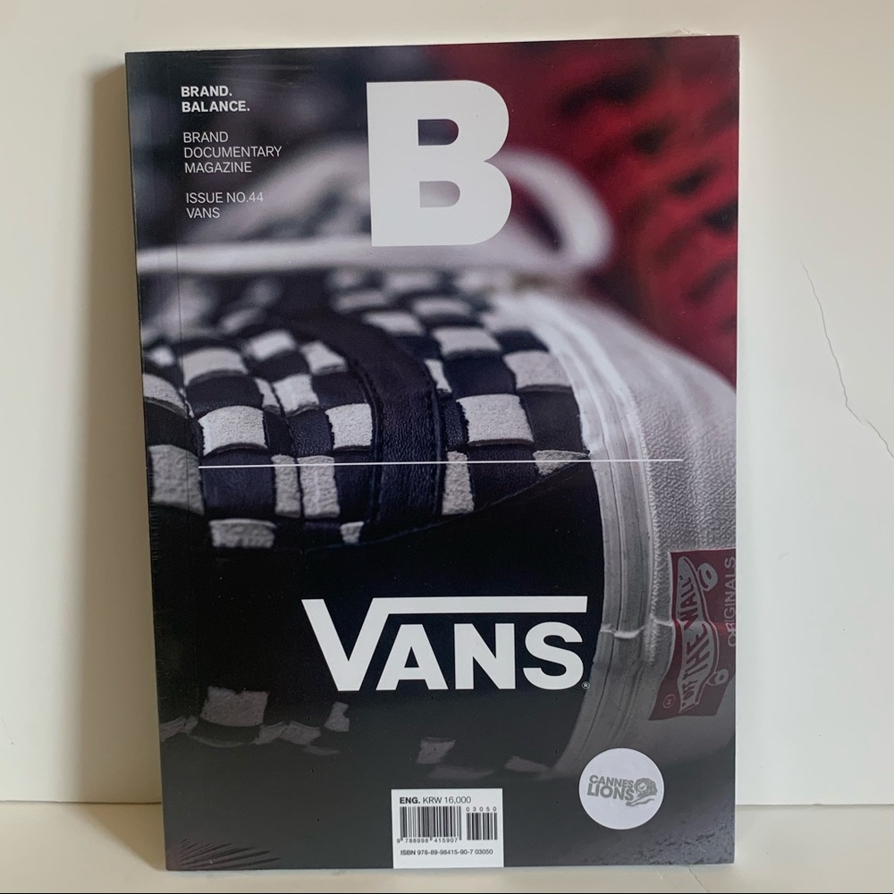 SOLD Vans B Brand Magazine Coffee Table Book